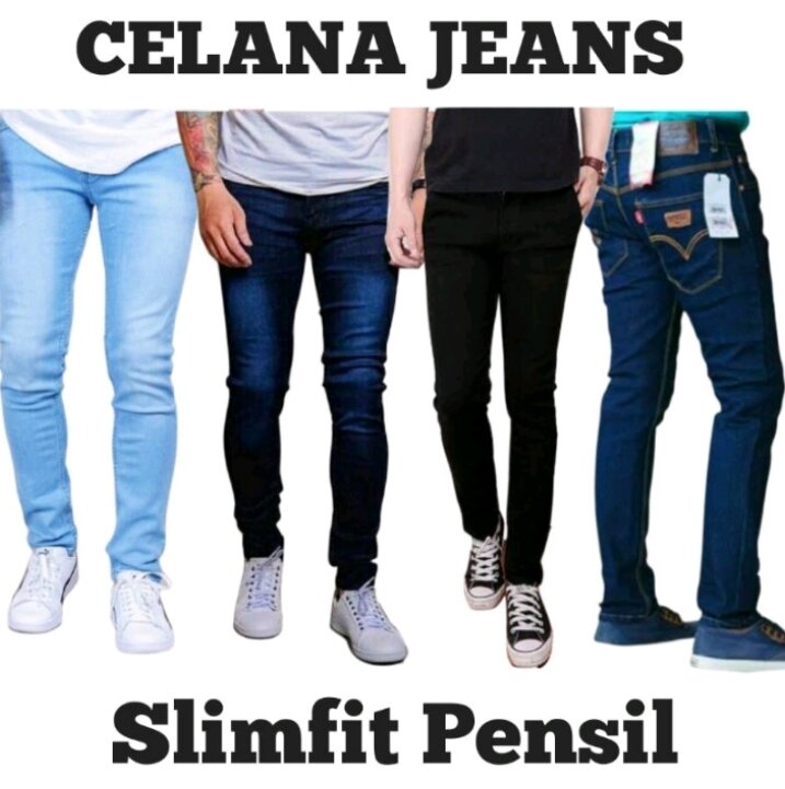 Celana Jeans Cowo 4inOne Keren