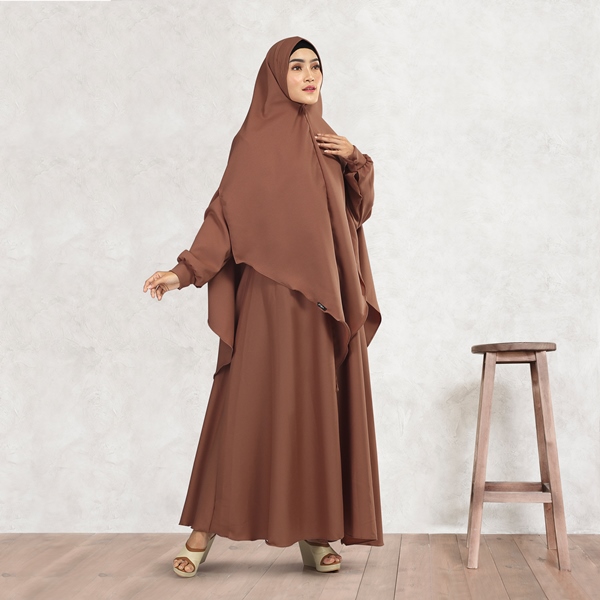 Gamis Polos Muslimah Nyaman